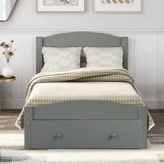 Bellemave® Twin Size Platform Bed with Storage Drawer - Bellemave