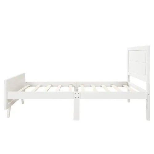 Bellemave® Twin Size Wood Platform Bed - Bellemave