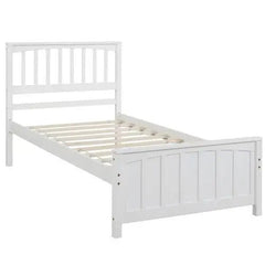 Bellemave® Twin Size Wood Platform Bed - Bellemave