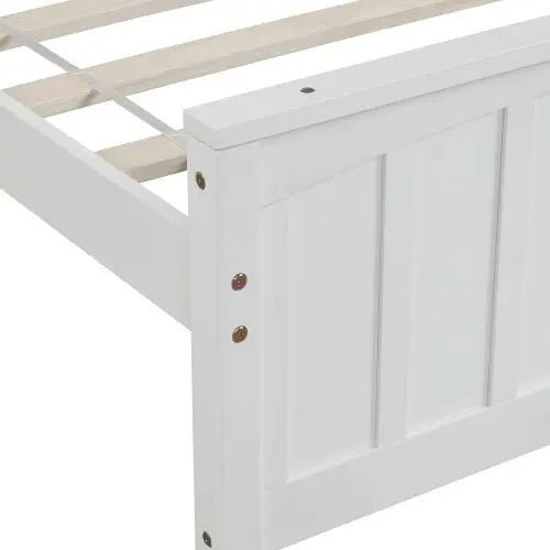 Bellemave® Twin Size Wood Platform Bed - Bellemave
