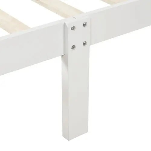 Bellemave® Twin Size Wood Platform Bed - Bellemave