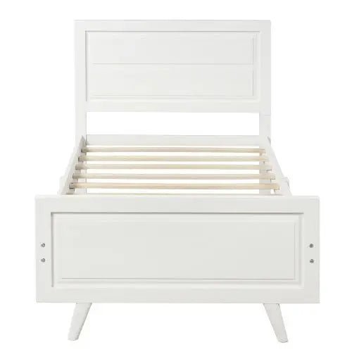 Bellemave® Twin Size Wood Platform Bed - Bellemave
