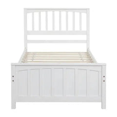 Bellemave® Twin Size Wood Platform Bed - Bellemave