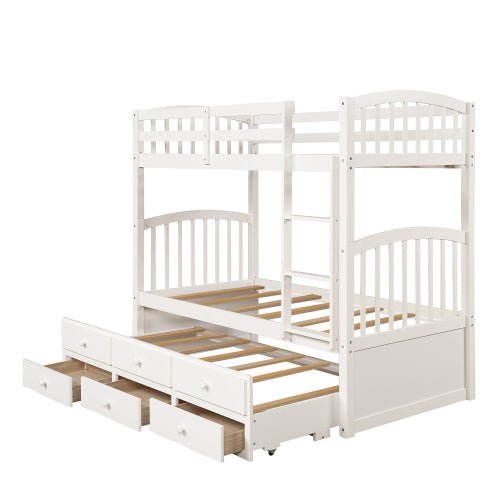 Bellemave Twin Trundle Bed with 3 Drawers for Teens Bedroom - Bellemave