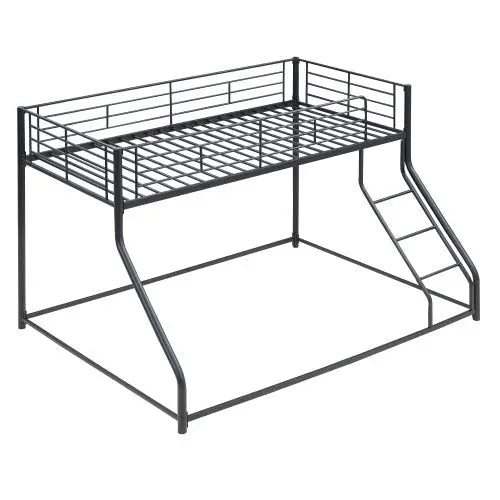 Bellemave® Twin XL over Queen Metal Floor Bunk Bed - Bellemave
