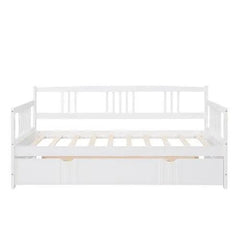 Bellemave® Wood Daybed Bed with Trundle - Bellemave