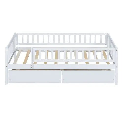 Bellemave® Wood Daybed with Two Drawers - Bellemave