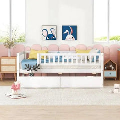 Bellemave® Wood Daybed with Two Drawers - Bellemave