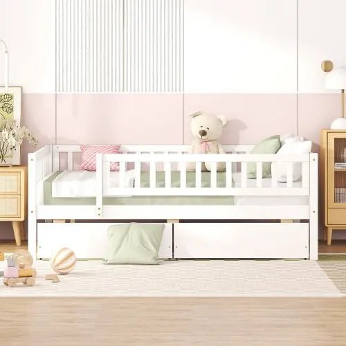 Bellemave® Wood Daybed with Two Drawers - Bellemave