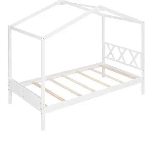 Bellemave Wood House Bed with Storage Space - Bellemave