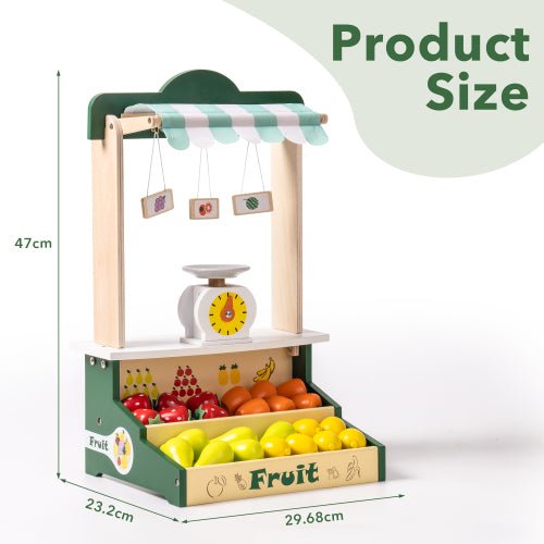 Bellemave Wooden Farmers Market Stand Fruit Stall（Free shipping） - Bellemave