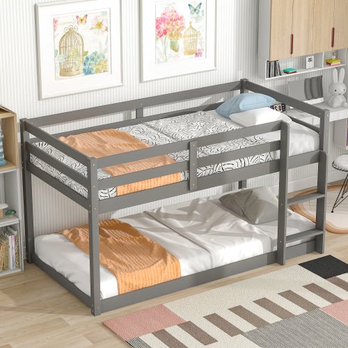 Bellemave Wooden Twin Over Twin bunk bed - Bellemave