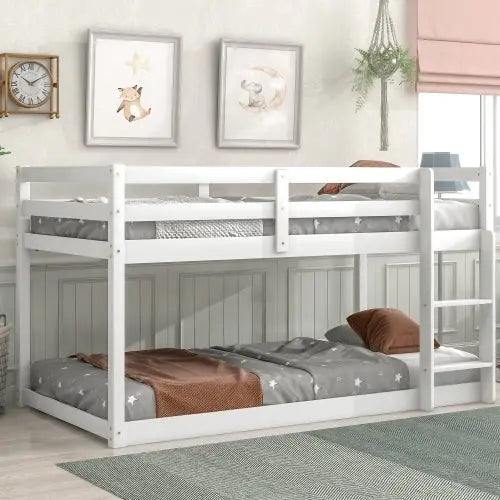 Bellemave Wooden Twin Over Twin bunk bed - Bellemave